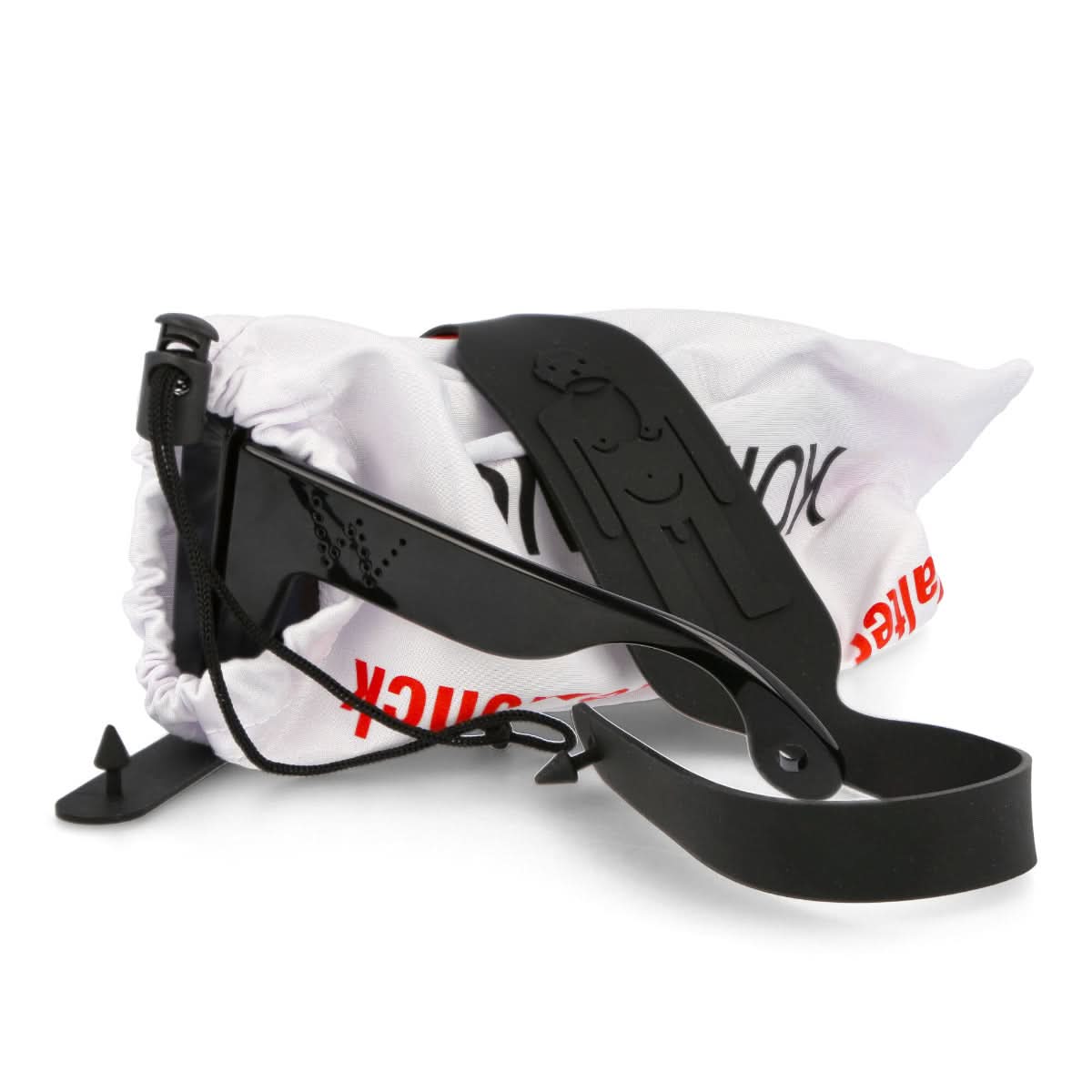 Walter Van Beirendonck OTHERWORLDLY Sunglasses Black Detail view 5 | Gate