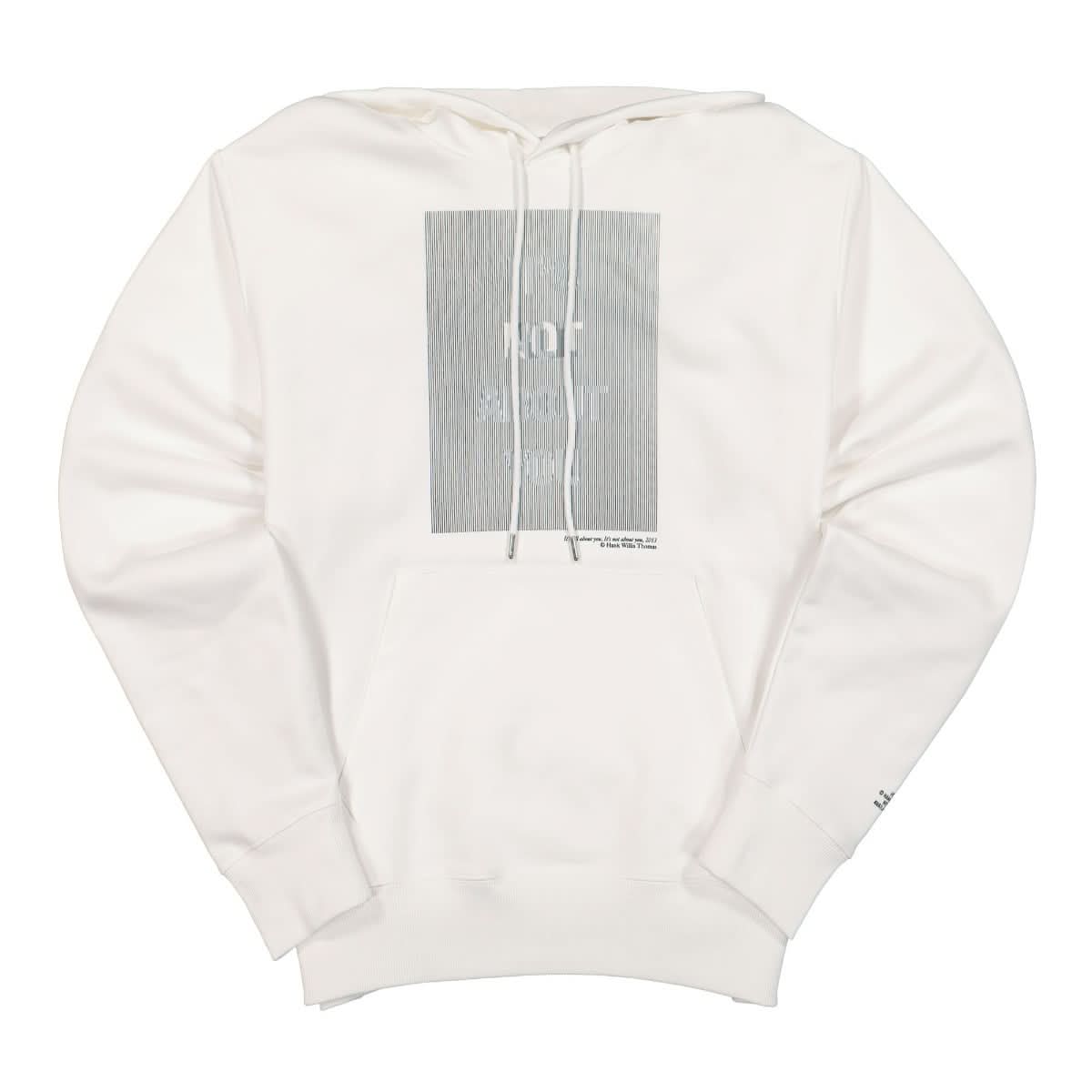 Helmut Lang Lent Hoodie White Detail view 1 | Gate