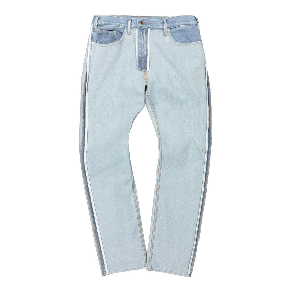 Helmut Lang RV 1999 Straight Jeans Blue Detail view 1 | Gate