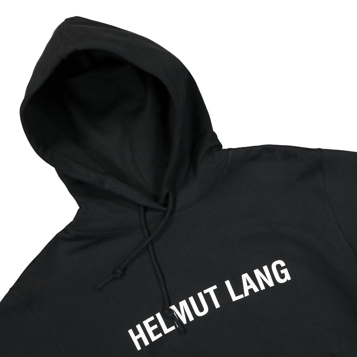 Helmut Lang Core Hoodie Black Detail view 5 | Gate