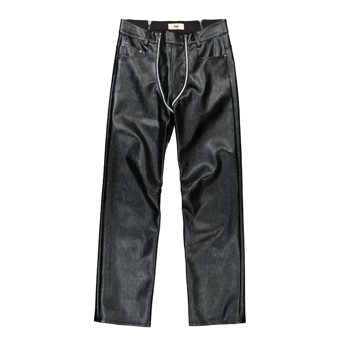 GmbH Trousers With Double Zip Black Detail view 1 | Gate