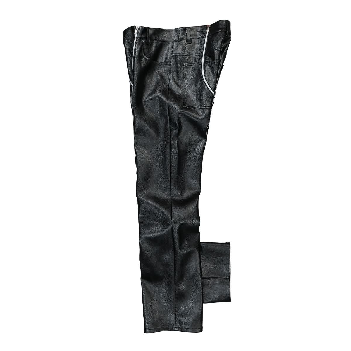 GmbH Trousers With Double Zip Black Detail view 4 | Gate