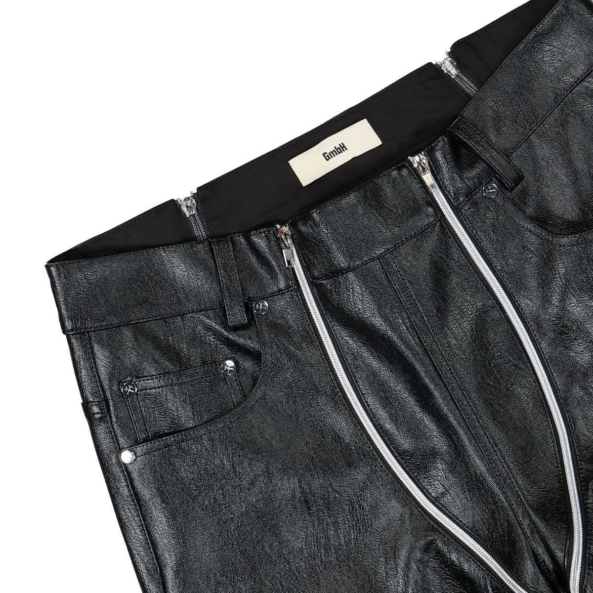 GmbH Trousers With Double Zip Black Detail view 6 | Gate