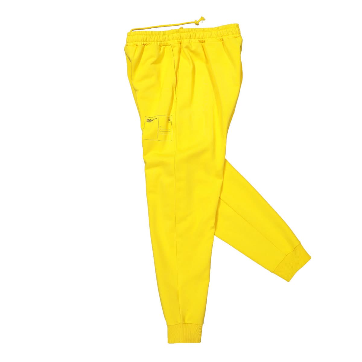 Helmut Lang New York Postcard Jogger Yellow Detail view 3 | Gate