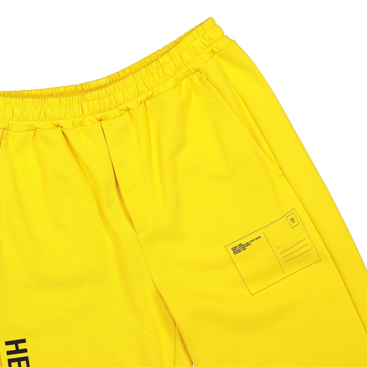 Helmut Lang New York Postcard Jogger Yellow Detail view 4 | Gate