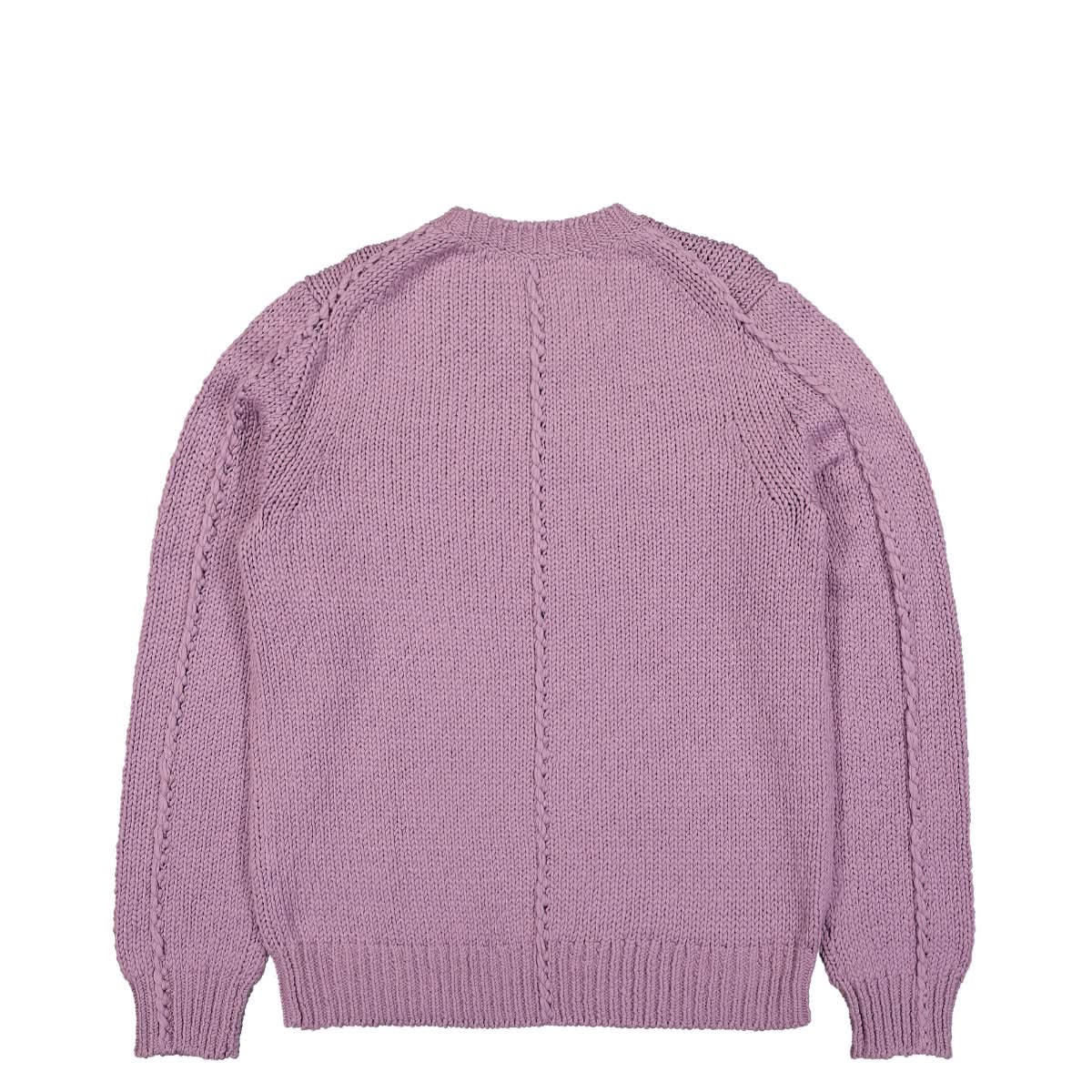 Helmut Lang Seamed Crewneck Sweater Pink,Purple Detail view 1 | Gate