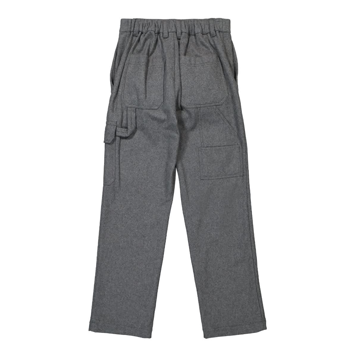 Helmut Lang Flannel Pant Grey Detail view 2 | Gate