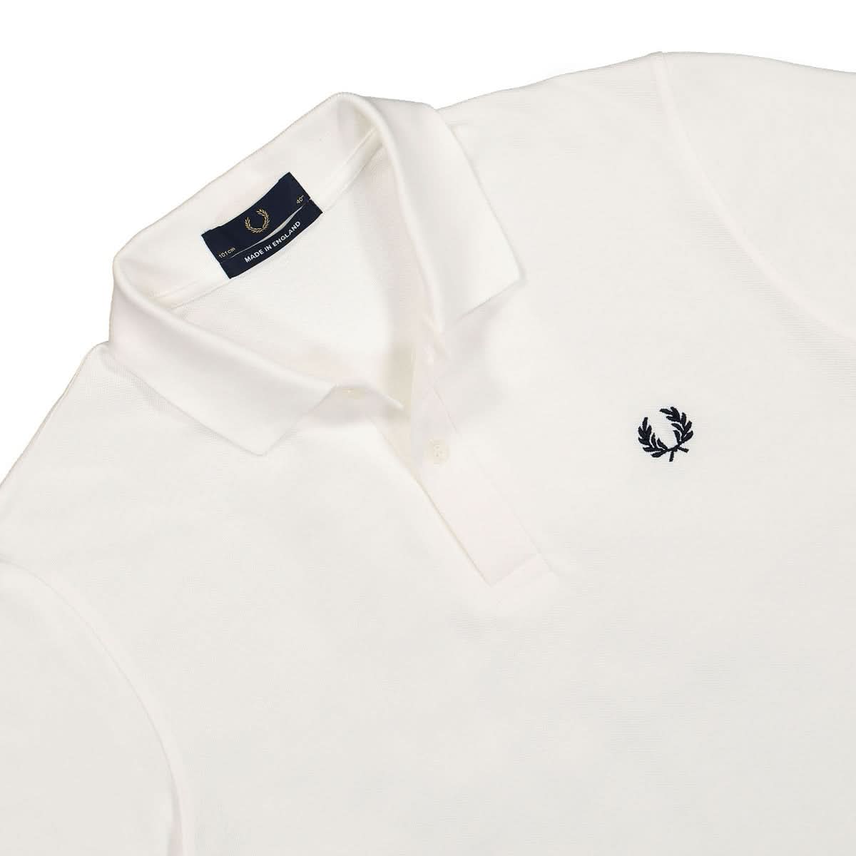 Fred Perry The Original Shirt White Detail view 3 | Gate