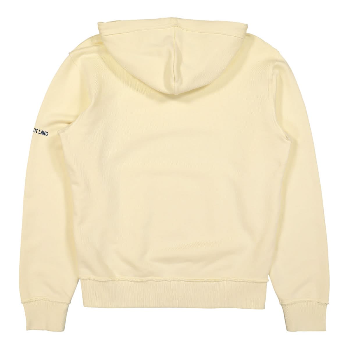 Helmut Lang Trapunto Hoodie Beige Detail view 3 | Gate