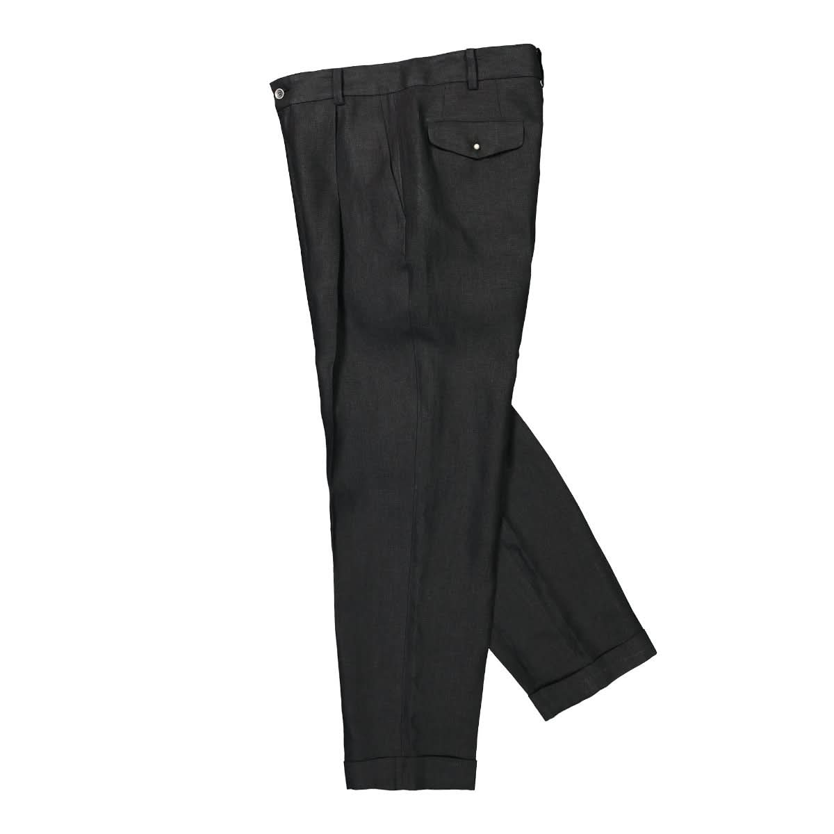 Magliano Classic Pience Trousers Black Detail view 3 | Gate
