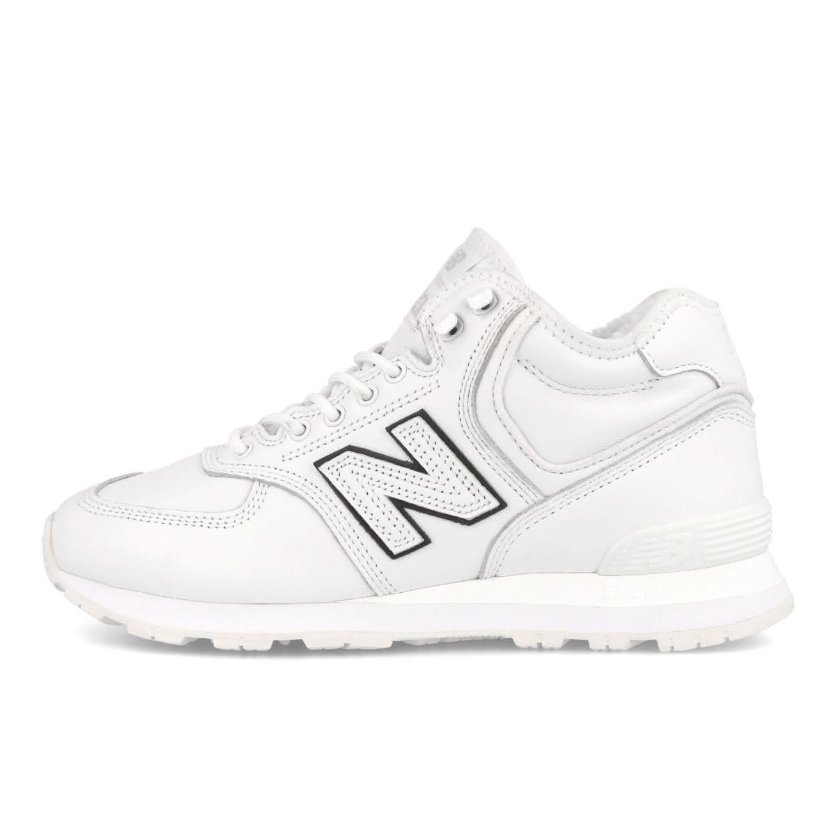 New Balance MH 574 EC1 White Sneaker Detail view 1 | Gate
