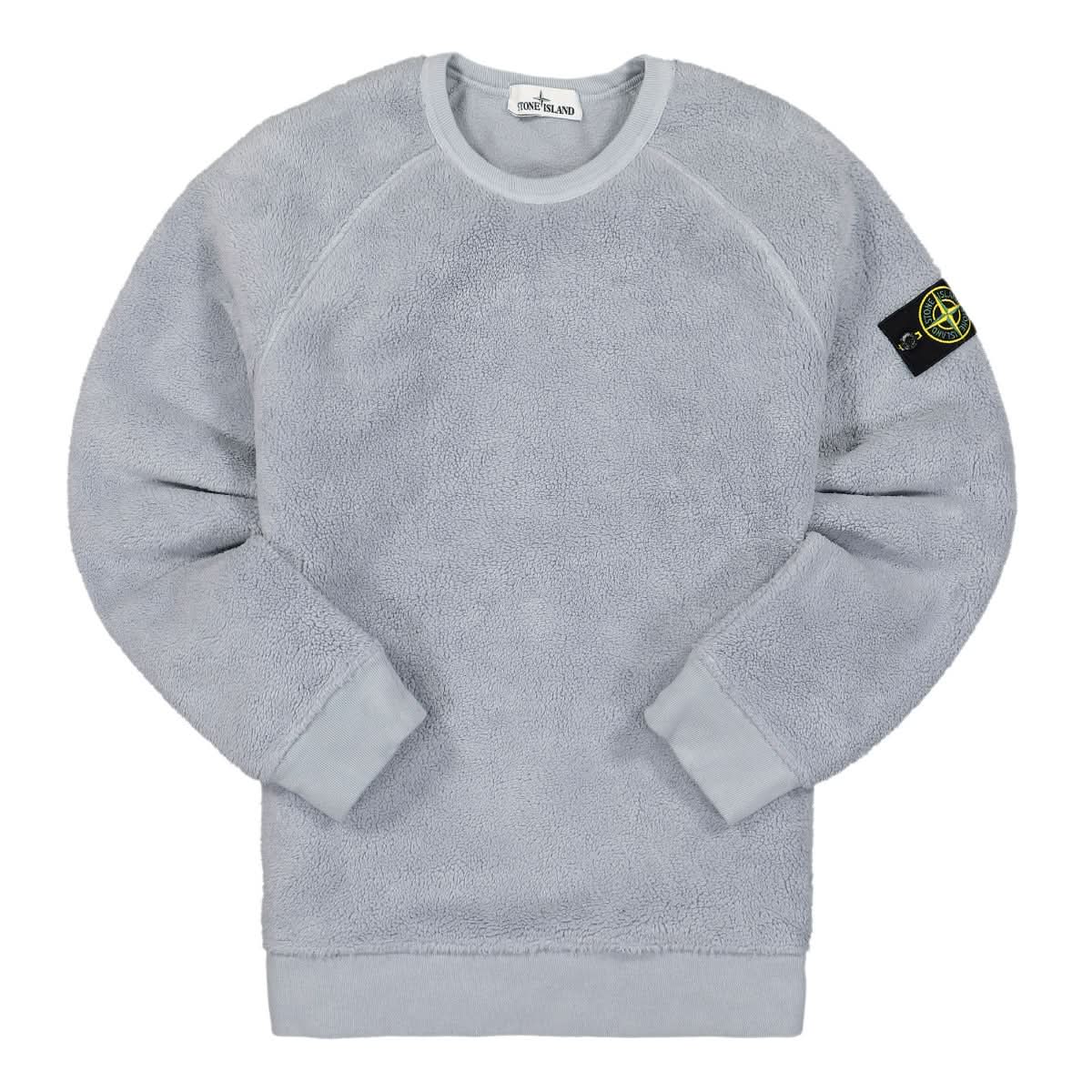 Stone Island Sweat-Shirt Grey,Blue Detail view 1 | Gate