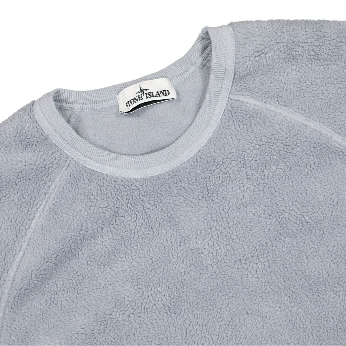 Stone Island Sweat-Shirt Grey,Blue Detail view 3 | Gate
