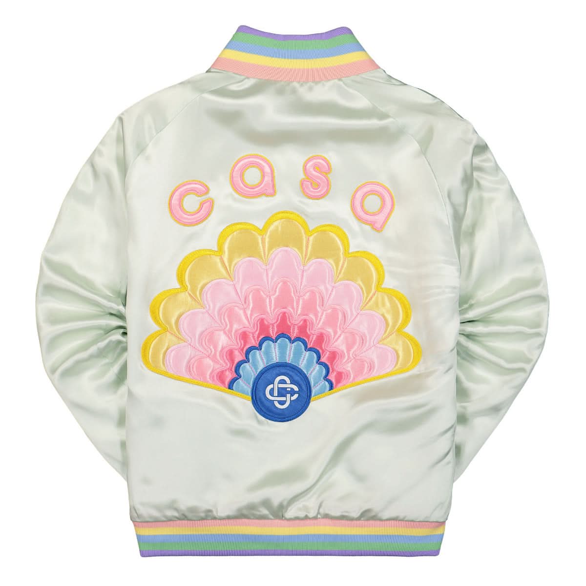 Casablanca Souvenir Jacket Green Detail view 2 | Gate