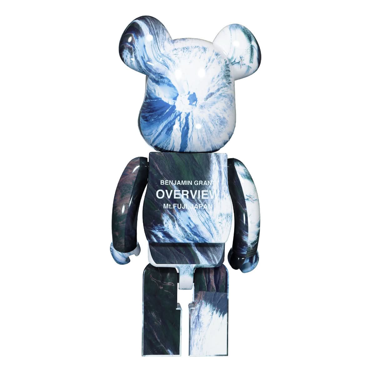Medicom Be@rbrick OVERVIEW Mt.Fuji, Japan 1000% Multicolor Detail view 2 | Gate