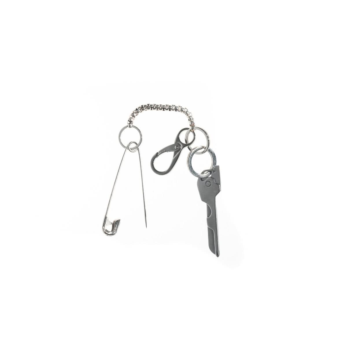 Martine Ali Boxer Drop Keychain Silver Detail view 1 | Gate