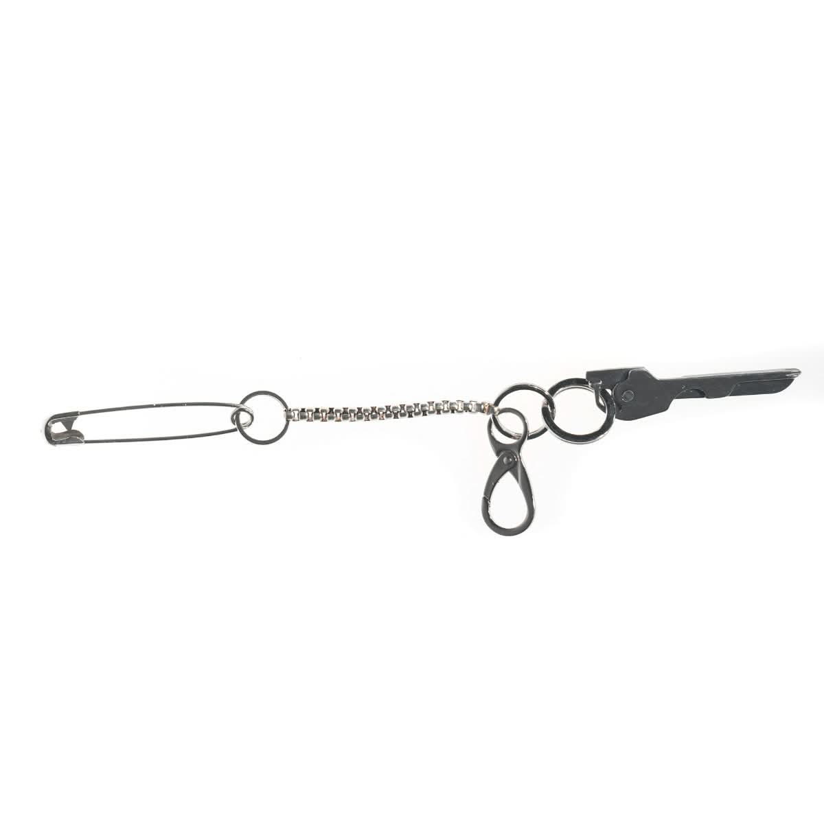 Martine Ali Boxer Drop Keychain Silver Detail view 2 | Gate