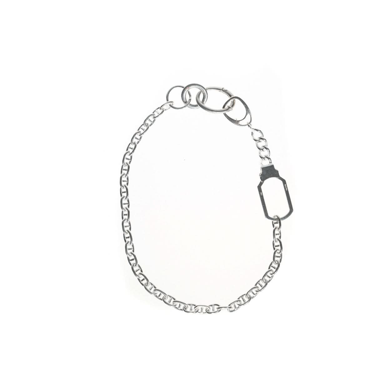 Martine Ali Anchor Necklace Silver Detail view 1 | Gate