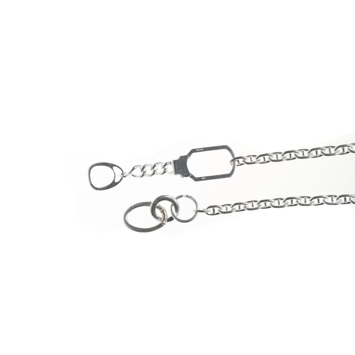 Martine Ali Anchor Necklace Silver Detail view 2 | Gate
