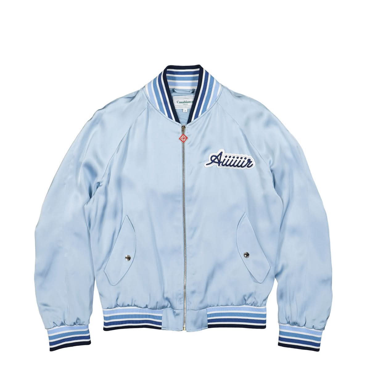 Casablanca Aiiiiir Souvenir Jacket Blue Detail view 1 | Gate
