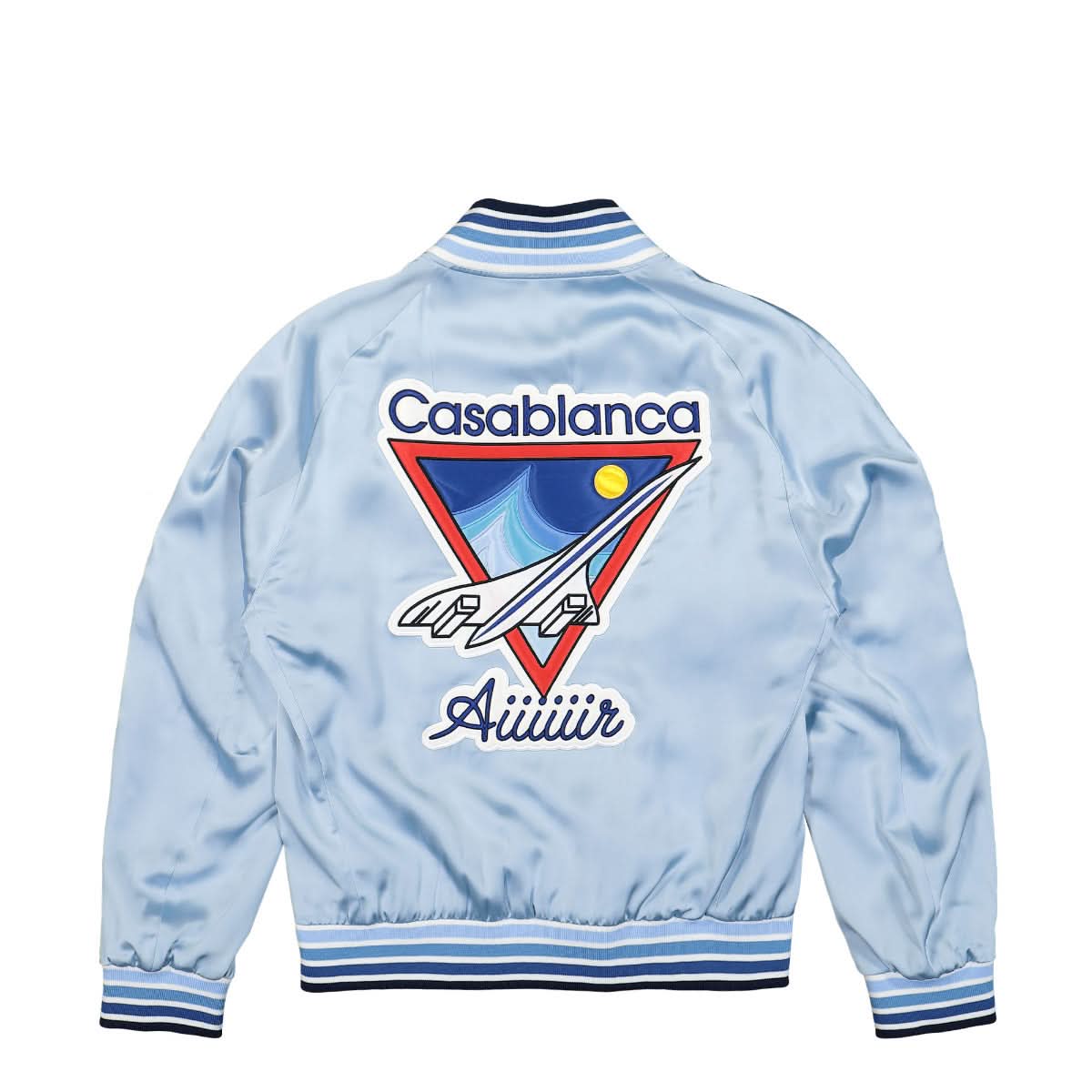 Casablanca Aiiiiir Souvenir Jacket Blue Detail view 1 | Gate