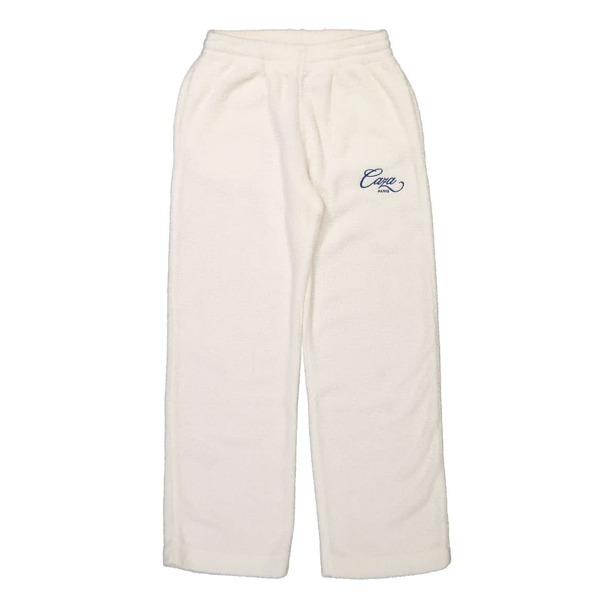 Casablanca Caza Terry Track Pant White Detail view 1 | Gate