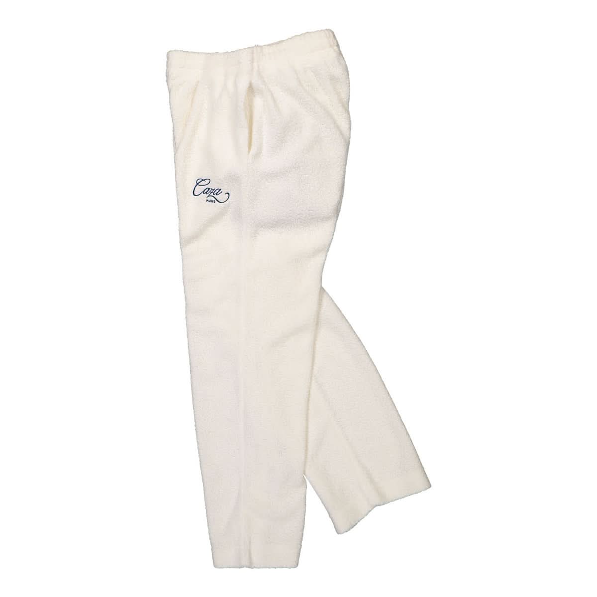Casablanca Caza Terry Track Pant White Detail view 3 | Gate