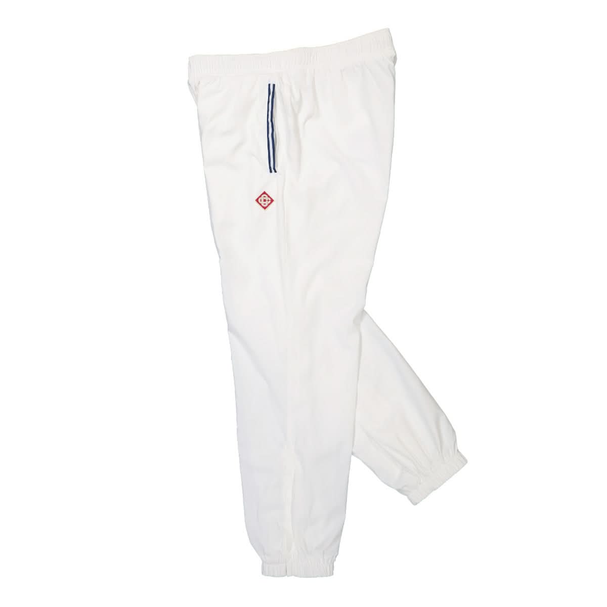 Casablanca Par Avion Shell Suit Track Pant White Detail view 3 | Gate