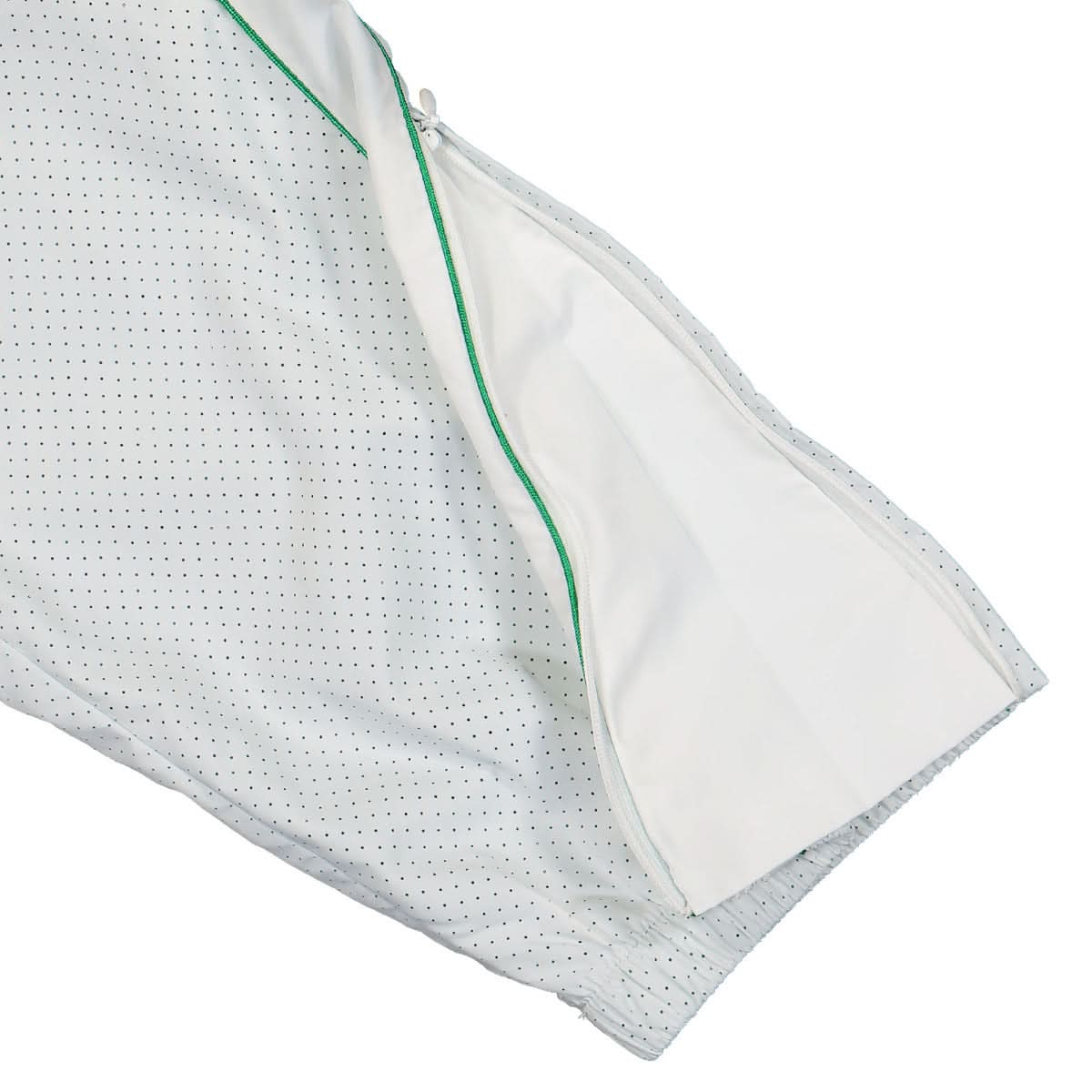 Casablanca Perforated Layered Track Pant White Detail view 5 | Gate