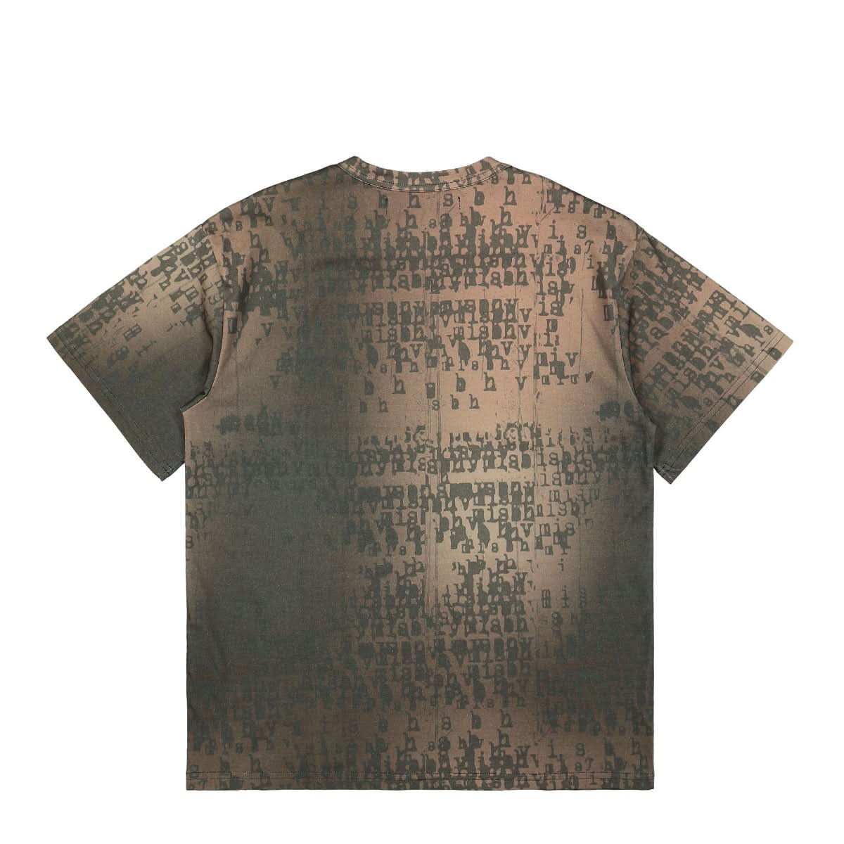 MISBHV Typewriter T-Shirt Brown Detail view 2 | Gate