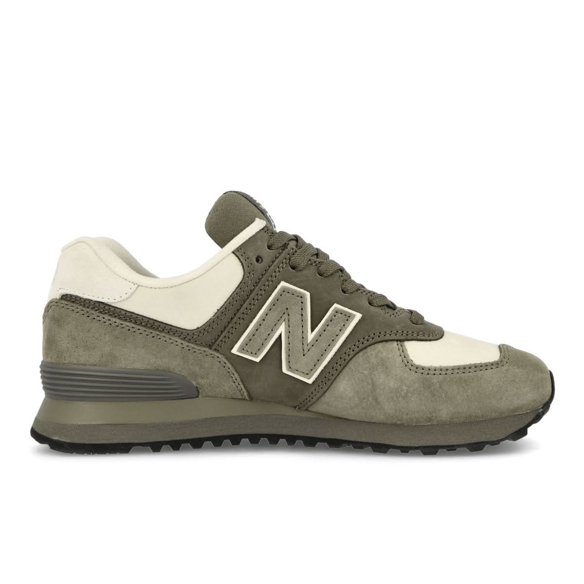 New Balance ML 574 JJJ White,Green Sneaker Detail view 2 | Gate