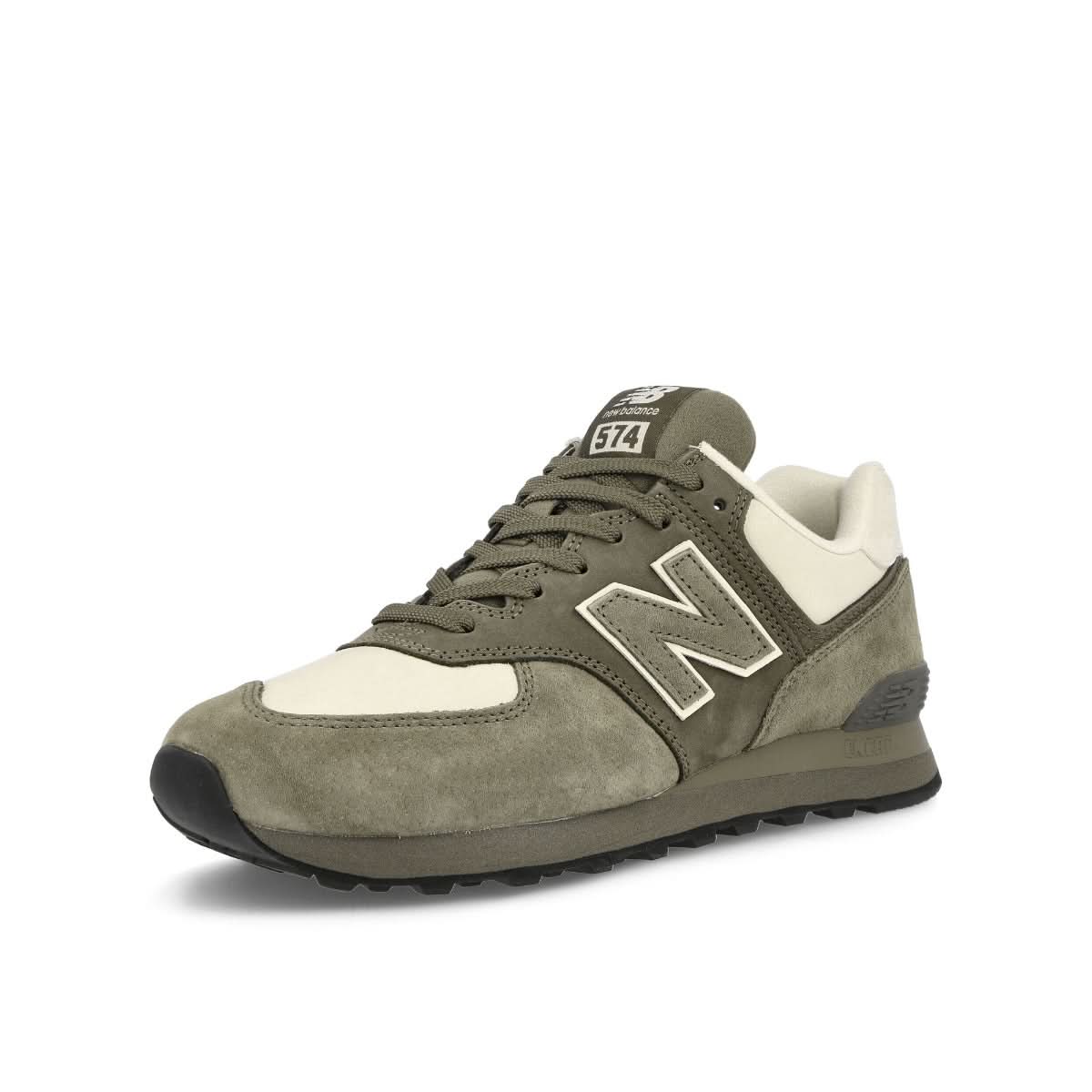 New Balance ML 574 JJJ White,Green Sneaker Detail view 4 | Gate