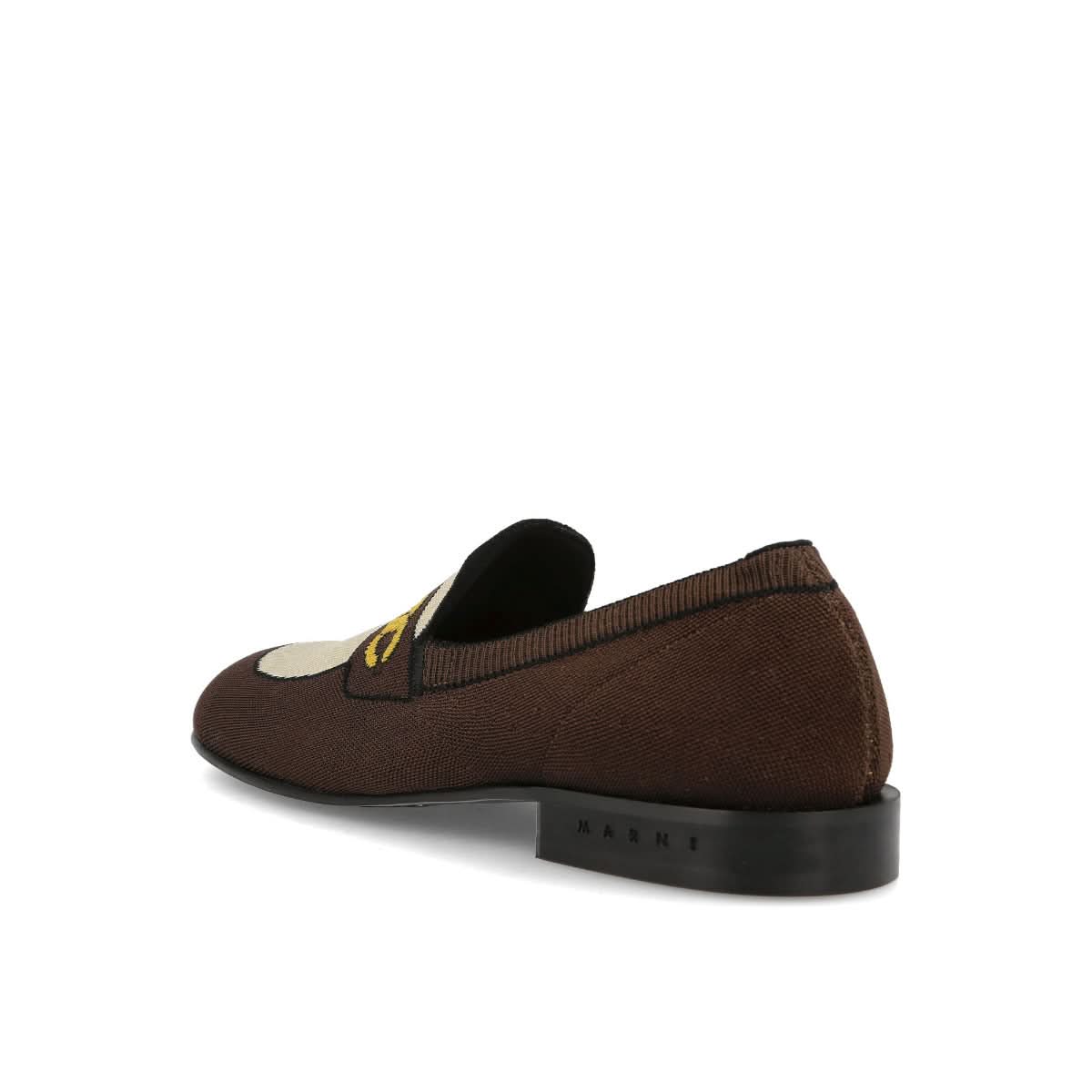 Marni Loafer Brown Loafers Detail view 3 | Gate