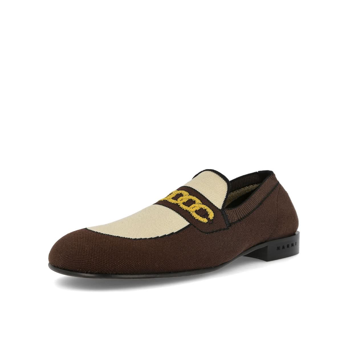 Marni Loafer Brown Loafers Detail view 4 | Gate