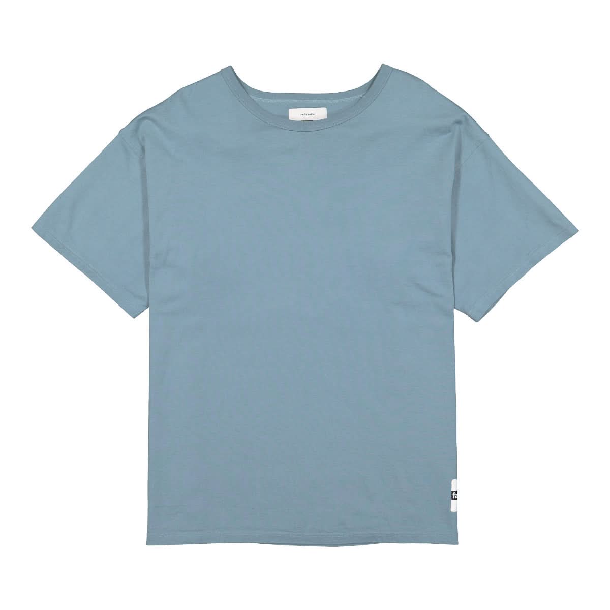 Facetasm Logo Rib Big Tee Blue Detail view 1 | Gate