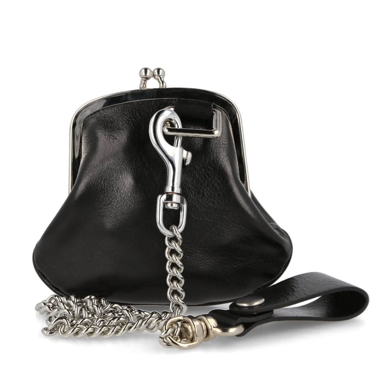 Martine Rose Coin Pouch Keychain Black Detail view 4 | Gate