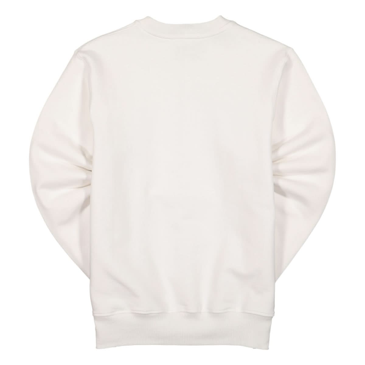 Casablanca Tennis Court Chenille Embroidered Sweatshirt White Detail view 2 | Gate