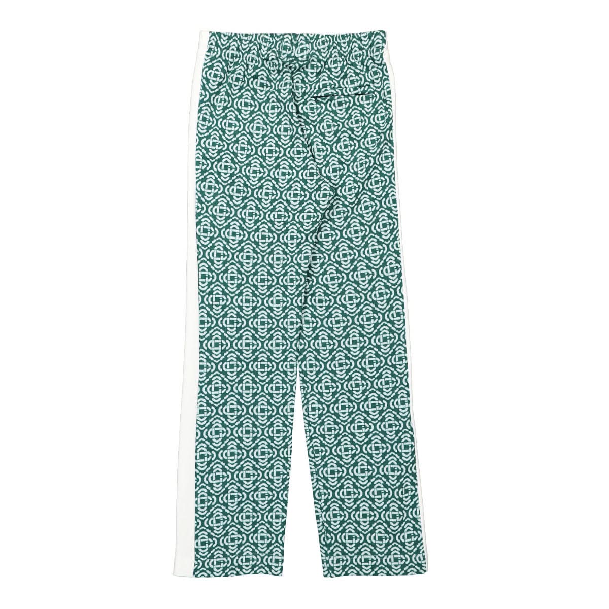 Casablanca Monogram Track Pant Green Detail view 2 | Gate