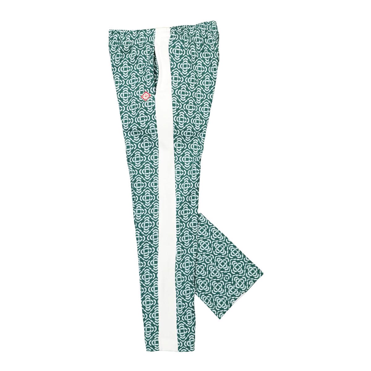 Casablanca Monogram Track Pant Green Detail view 3 | Gate