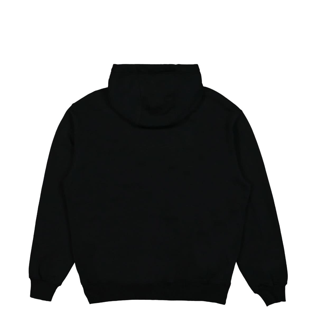 Casablanca Tennis Club Icon Embroidered Hooded Sweatshirt Black Detail view 2 | Gate