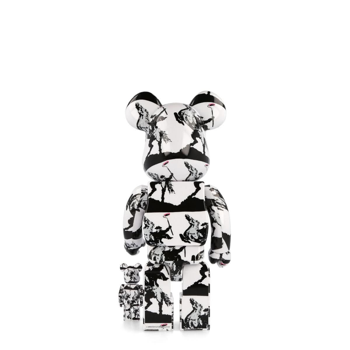 Medicom Be@rbrick Highwayman 400% + 100% Multicolor Detail view 4 | Gate