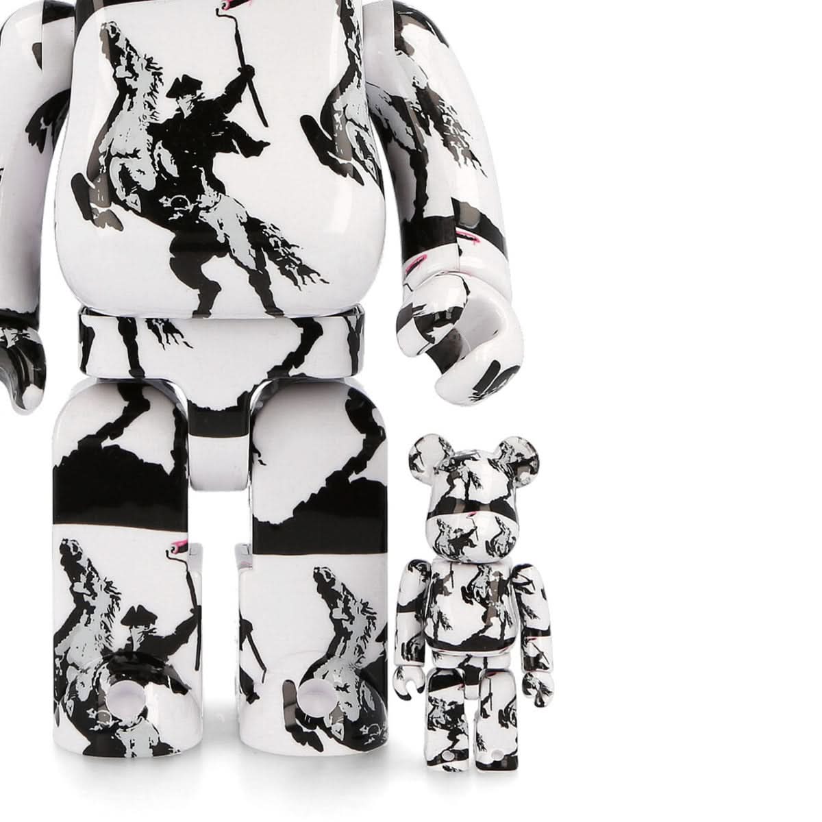 Medicom Be@rbrick Highwayman 400% + 100% Multicolor Detail view 5 | Gate