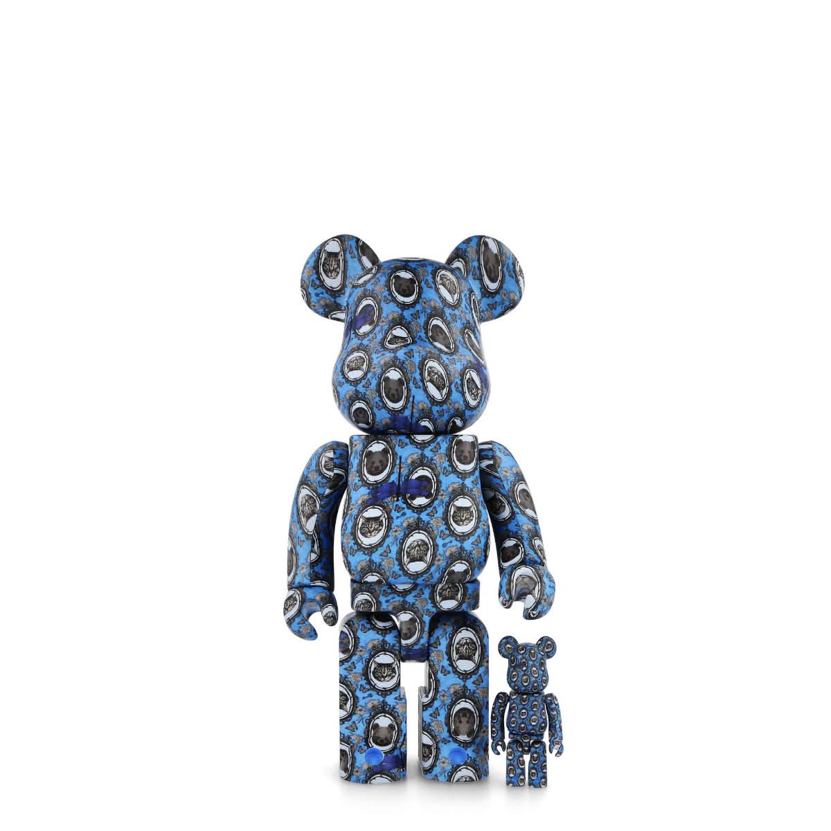 Medicom Be@rbrick Robe Japonica Mirror 400% + 100% Multicolor Detail view 1 | Gate