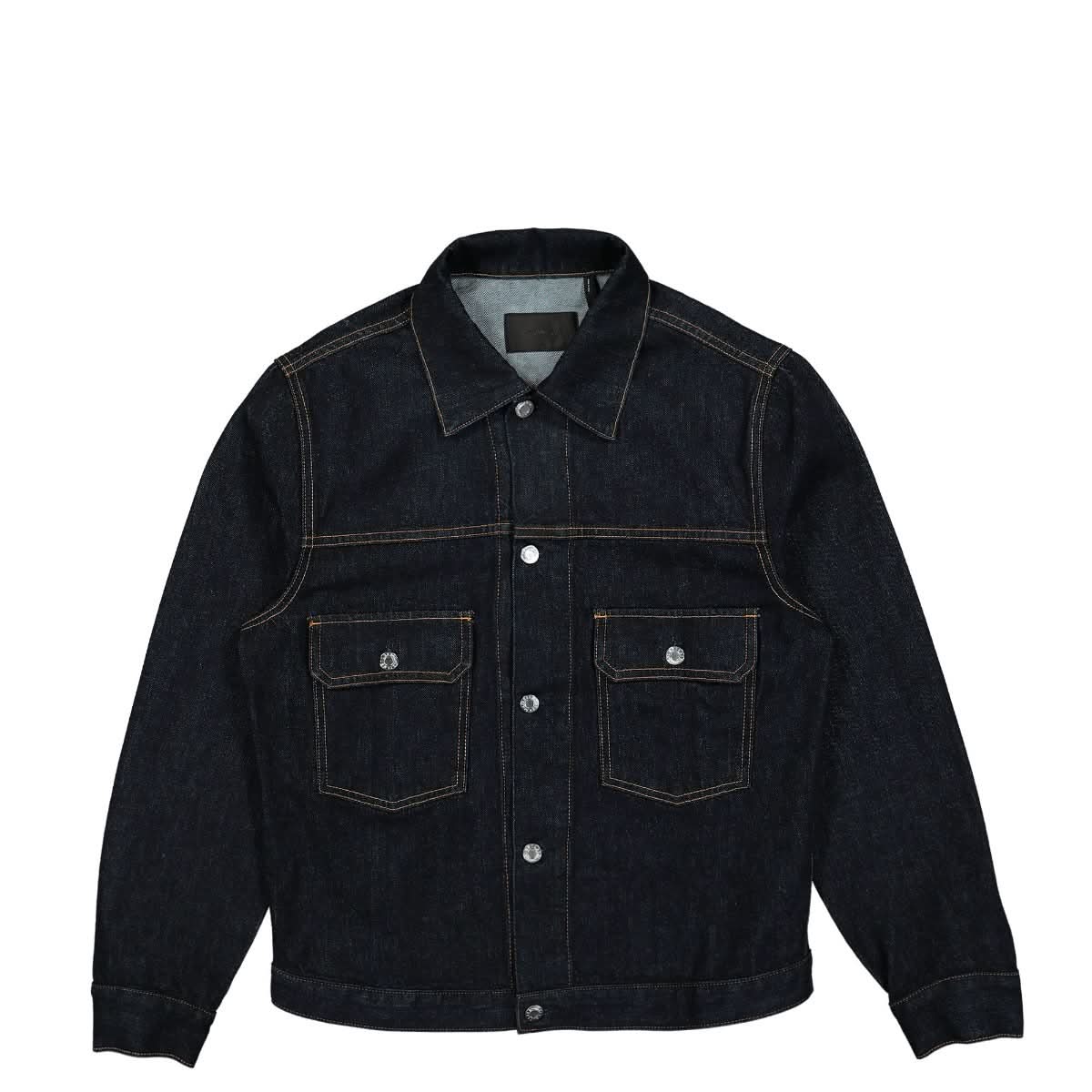 Helmut Lang Denim Trucker Jacket Blue Detail view 1 | Gate