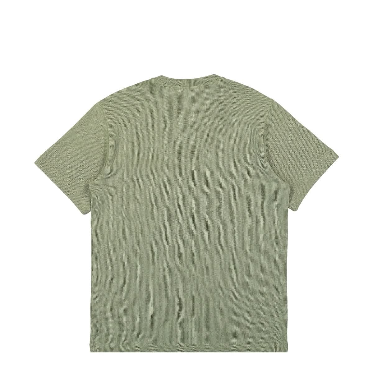 Helmut Lang Knit Jersey Tee Green Detail view 2 | Gate