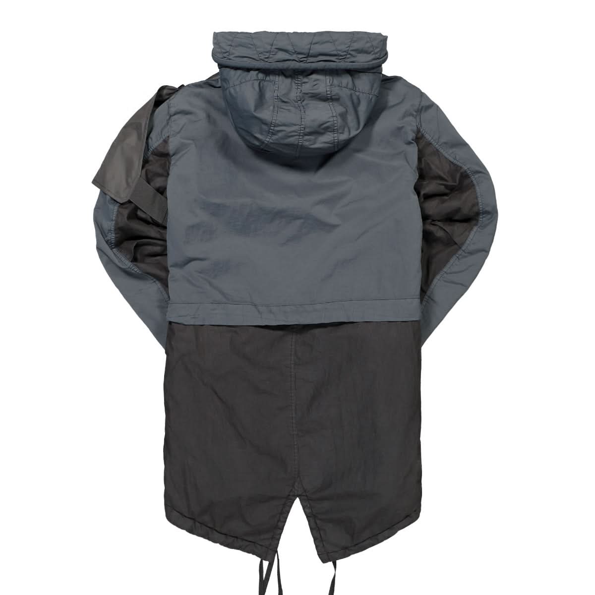 NemeN Debs Fishtail Parka Black Detail view 2 | Gate