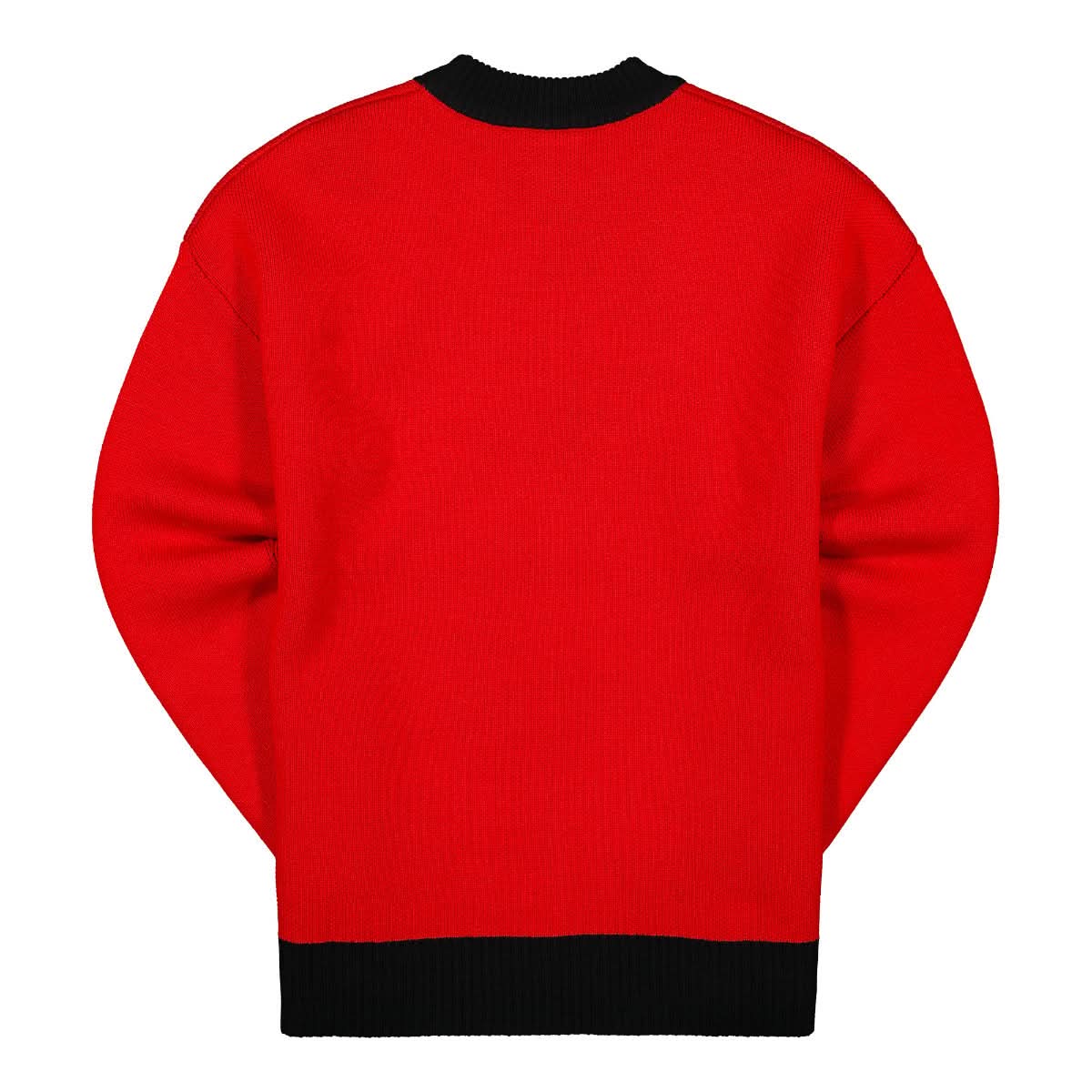 The North Face Steep Tech Black Series Knit Sweater Top Black,Red Detail view 2 | Gate