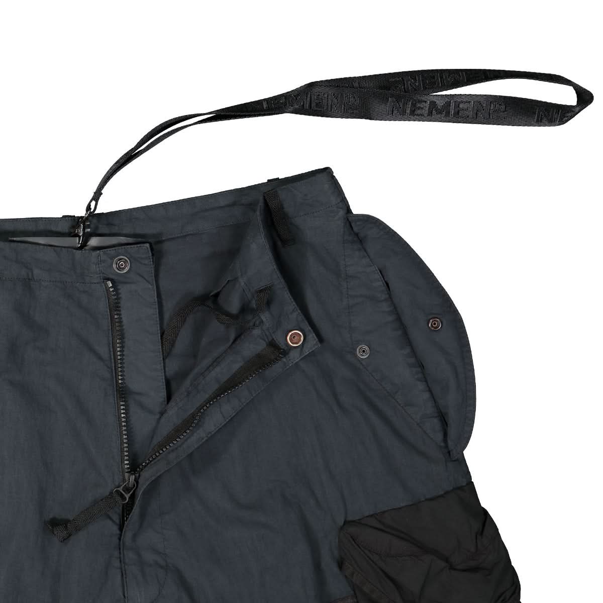 NemeN Cargo Overpant MF Black Detail view 4 | Gate