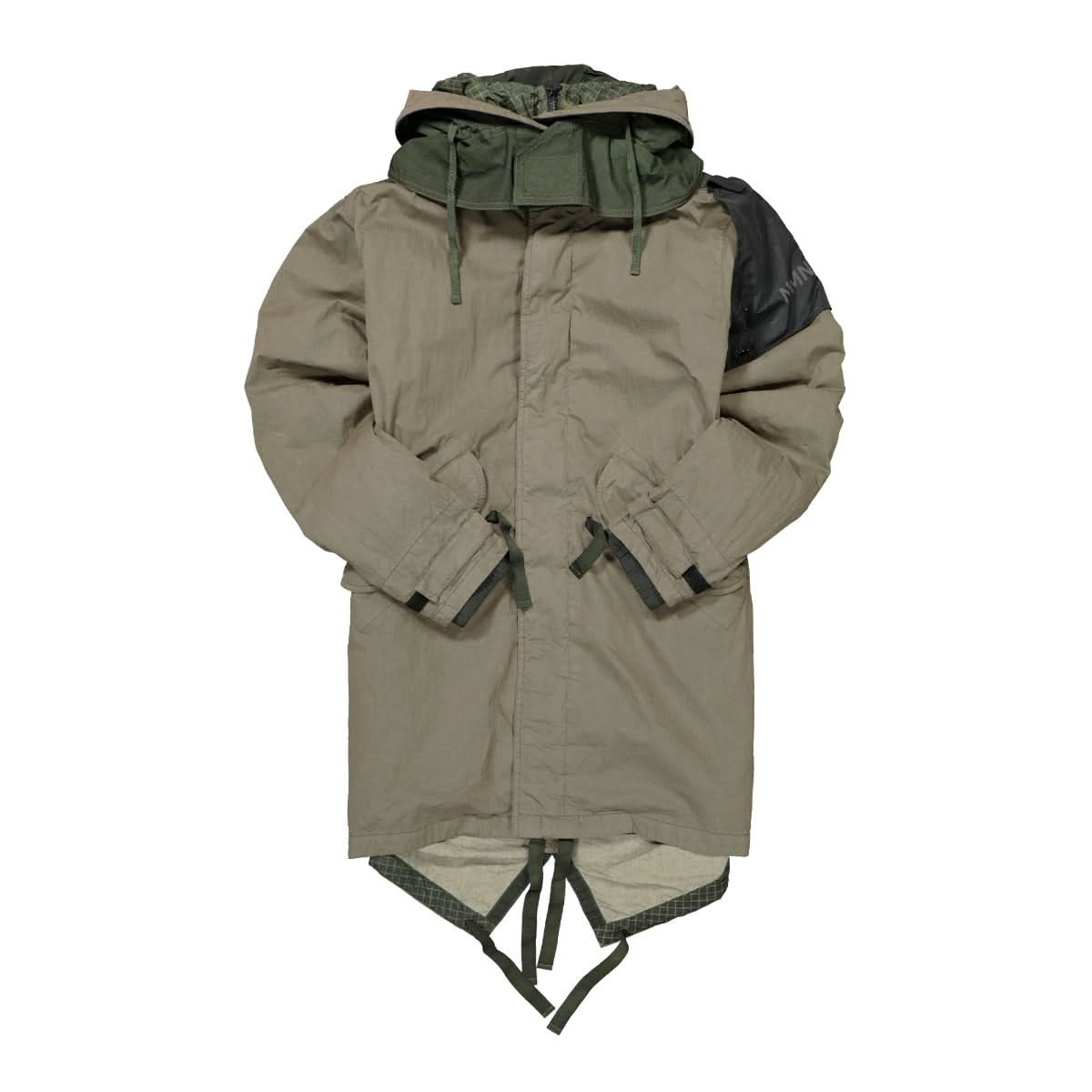 NemeN Fishtail MF All Season Military Parka Olive Detail view 1 | Gate