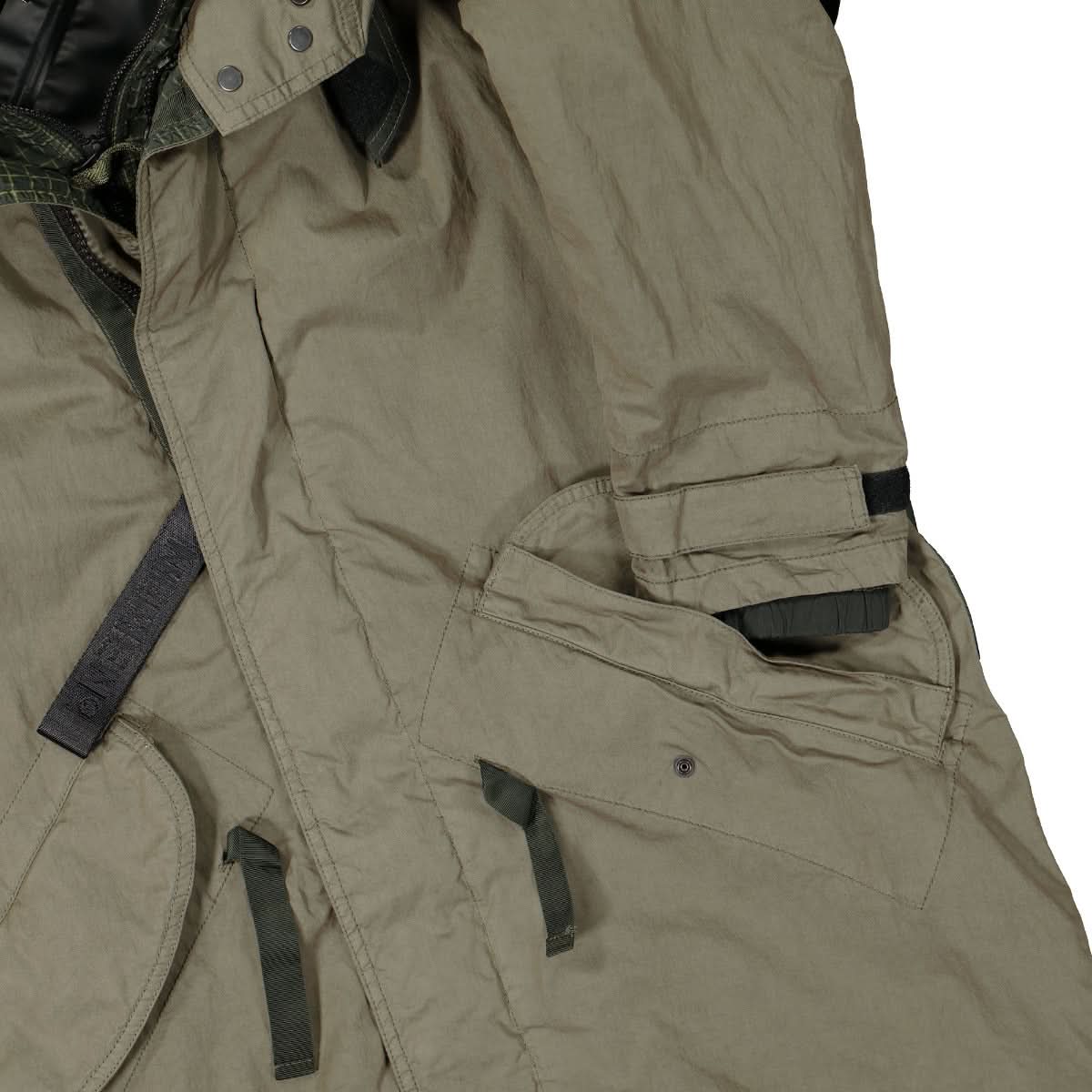 NemeN Fishtail MF All Season Military Parka Olive Detail view 4 | Gate